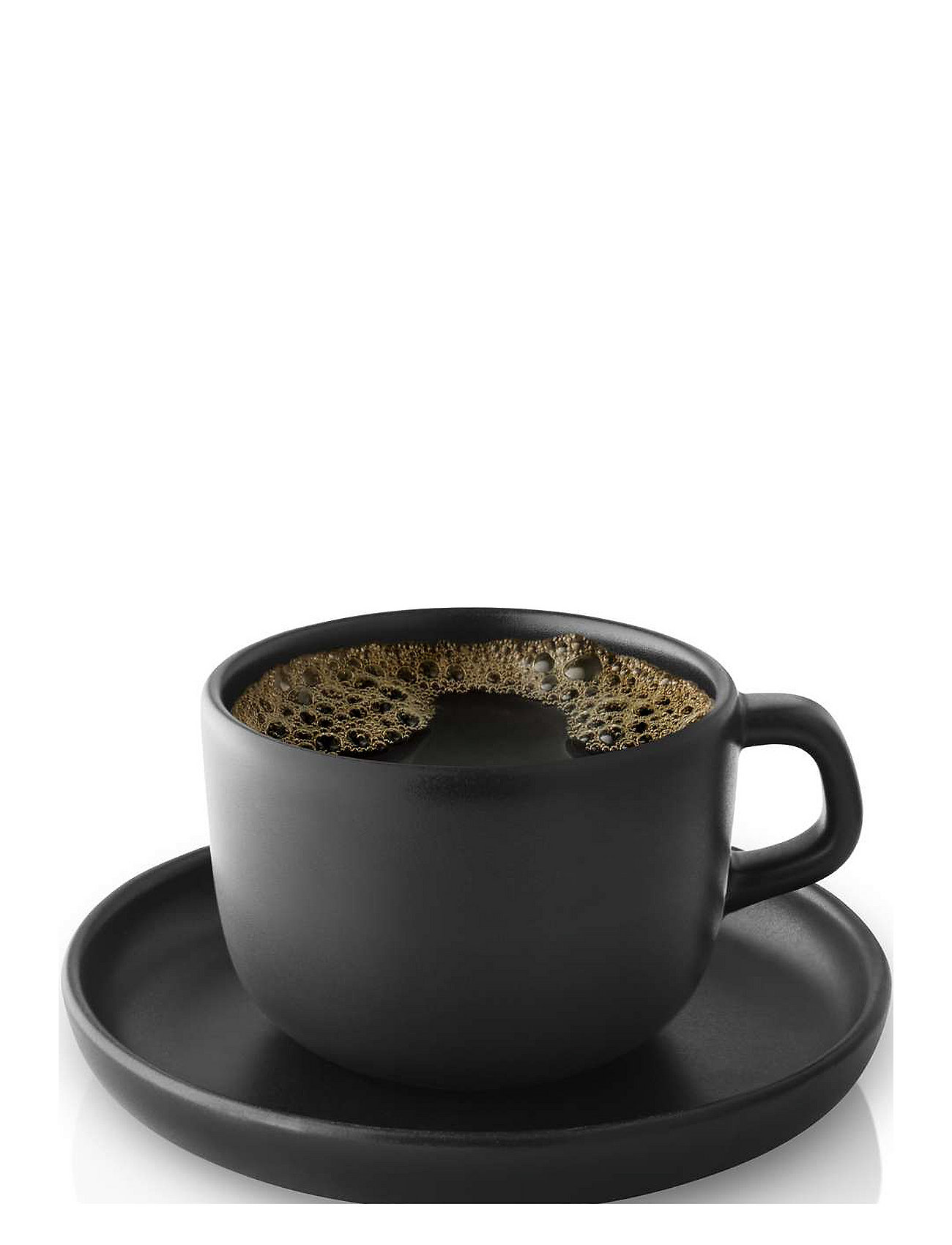 Eva Solo - Nordic Kitchen Cup with Saucer 6,5 CL, Black