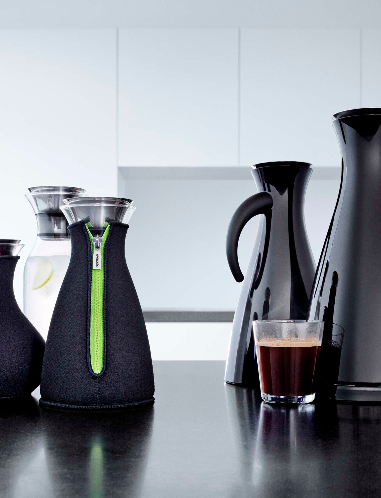 Eva Solo Termokande 1,0L Black, 1 L, Black, Kander Og Karafler > Termokarafler, Unisex