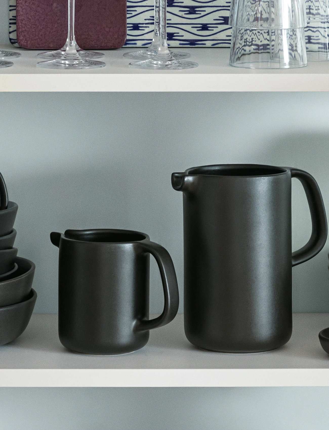Eva Solo Nordic Kitchen Cylinder Kande 1,0 L, 1 L, Black, Kander & Karafler > Vandkarafler & Kander, Unisex