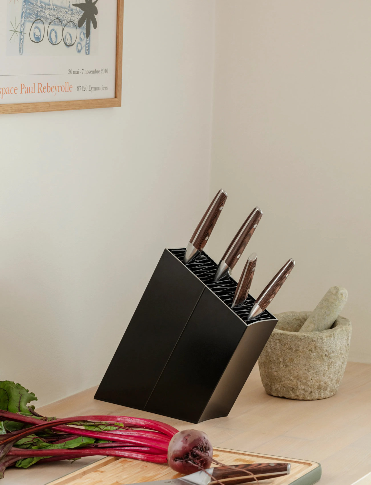 Eva Solo Santoku Kniv 18 cm, 18 cm, Brown, Knive Og Tilbehør > Santokuknive, Unisex