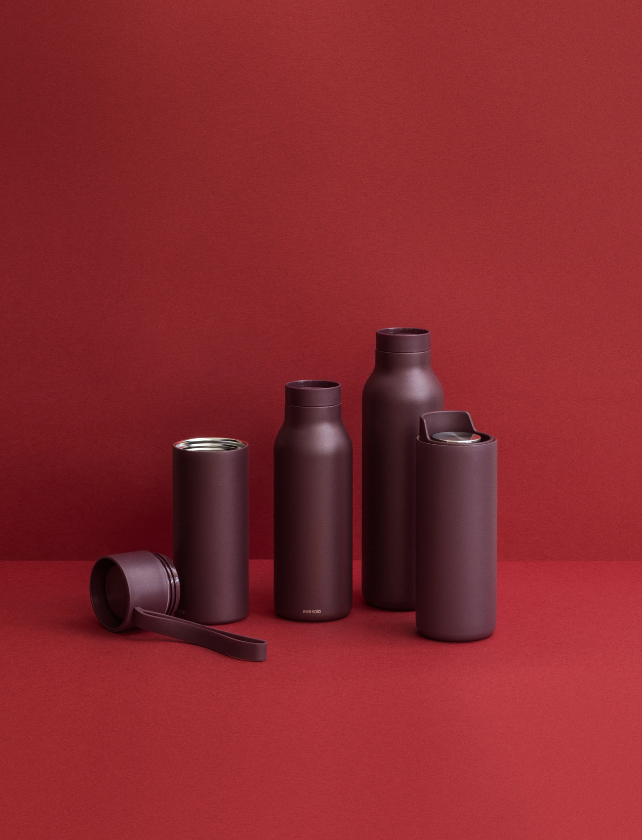 Eva Solo Urban Thermo Flask 0.5 L Fig Purple, 0.5 L, Burgundy, Køkken > Termoflasker, Unisex