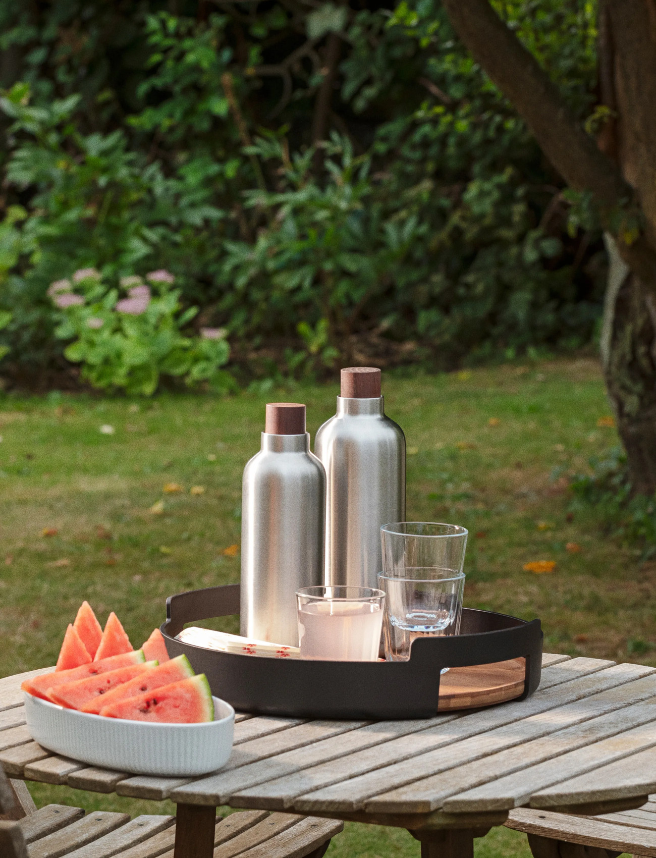 Eva Solo Liquid Lounge Thermo Bottle 0.7 L, 0.7 L, Silver, Køkken > Termoflasker, Unisex