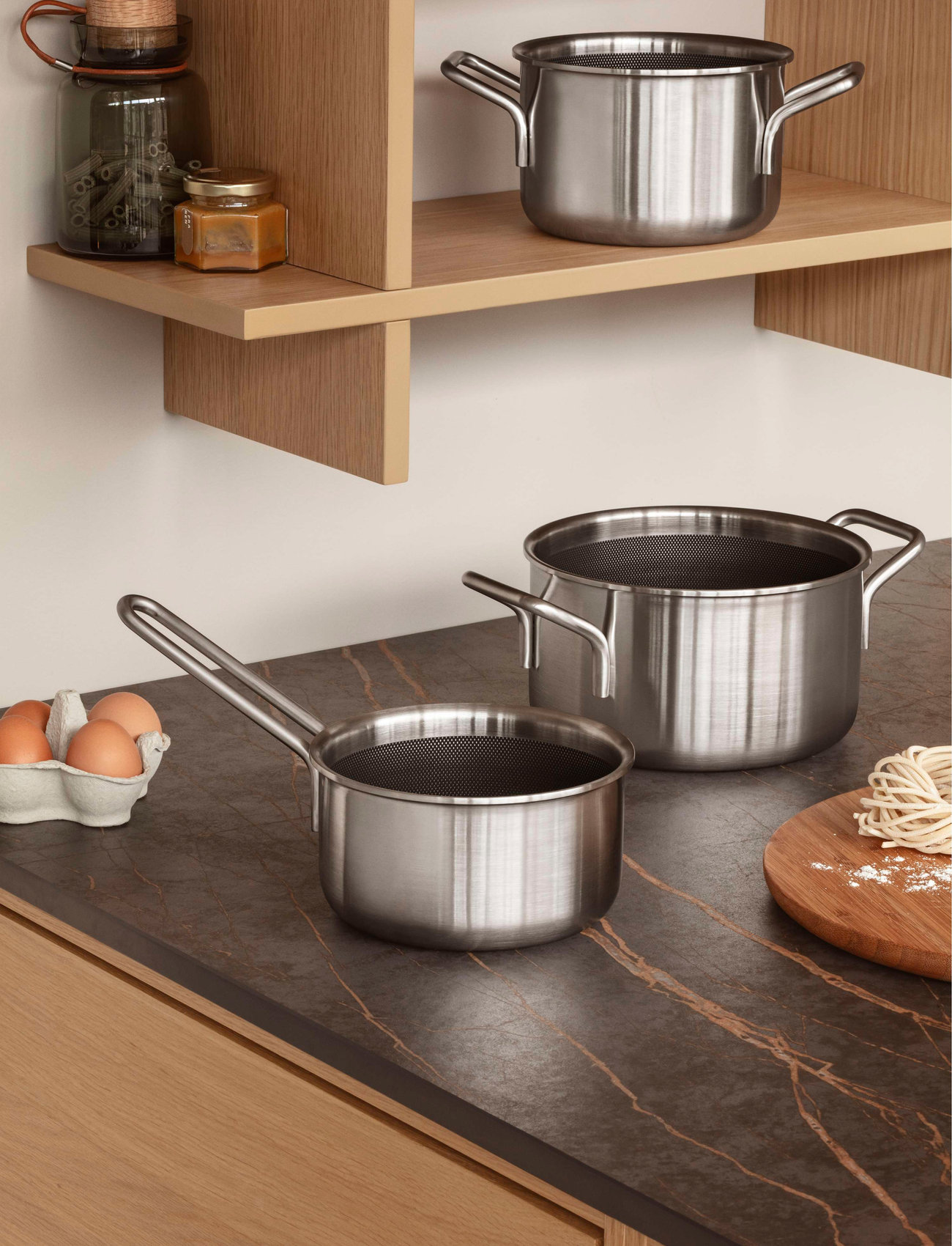 Eva Trio Multi Kasserolle 1,8L Mosaic Keramisk Slip-Let Belægning, 1.8LØ16 cm, Silver, Gryder & Pander > Kasseroller, Unisex