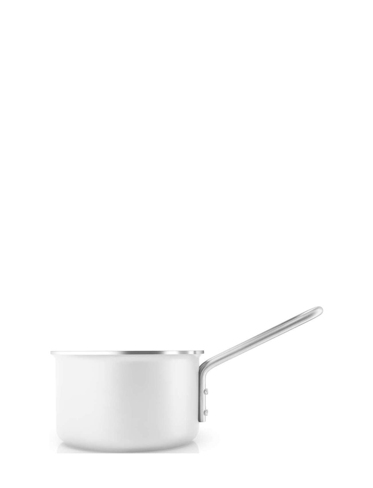 Eva Trio White Line Saucepan 1.1 L 13 Cm Ceramic Slip-Let® Coating Vit