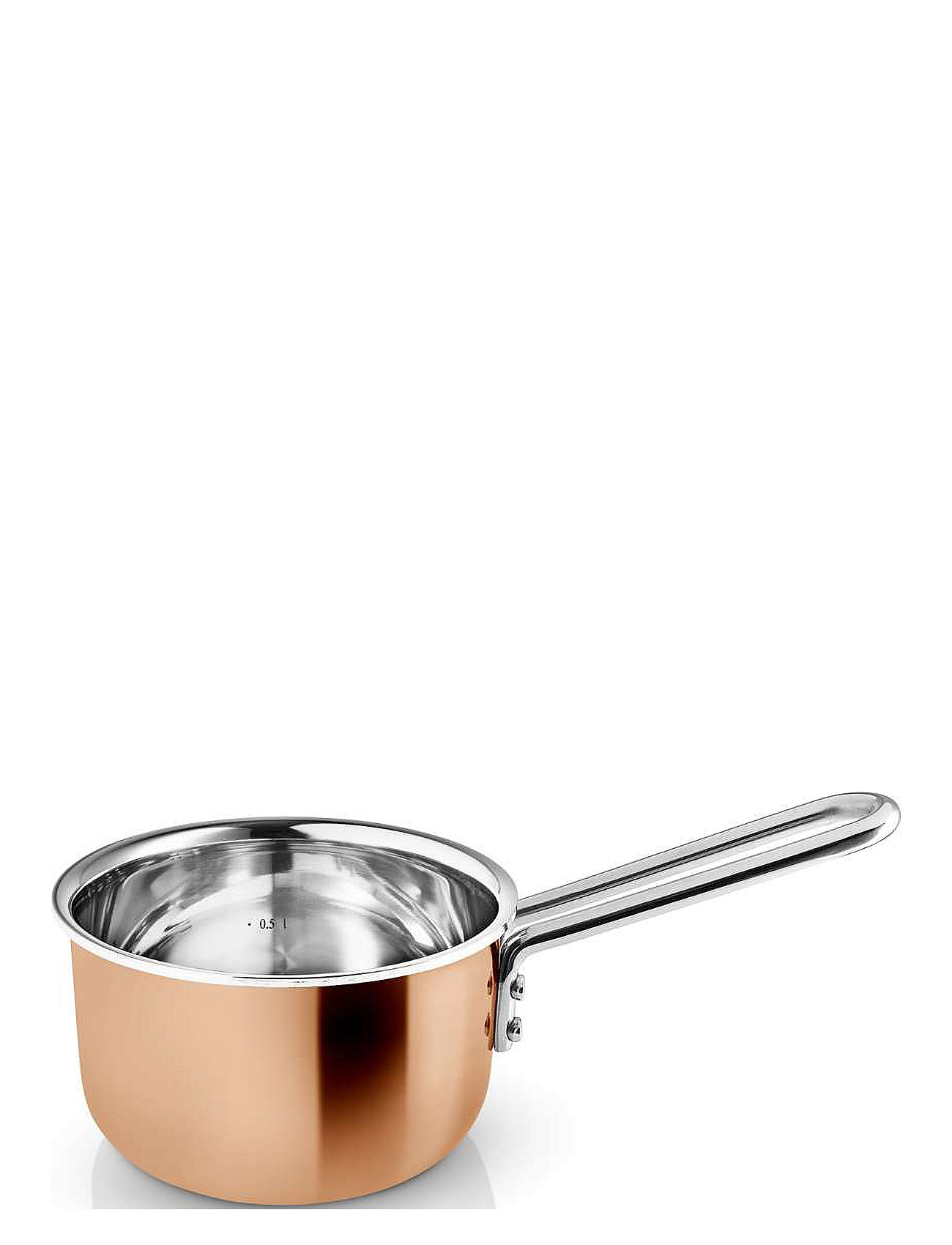 Copper Kasserolle 1,0 L 13 Cm Home Kitchen Pots & Pans Casserole Dishes Orange Eva Trio