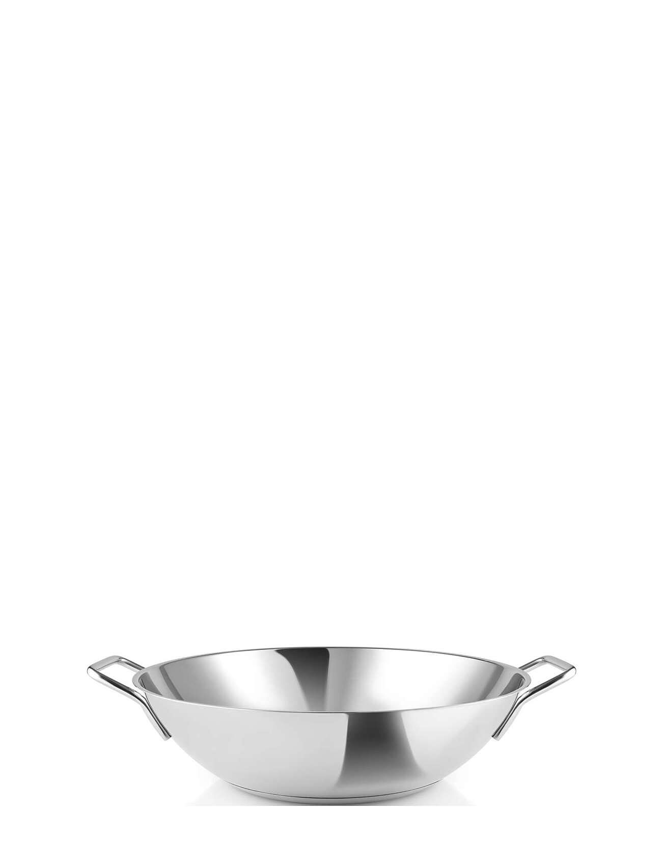 Eva Trio Stainless Steel Wok 5,0 L Ø32 Cm Silver