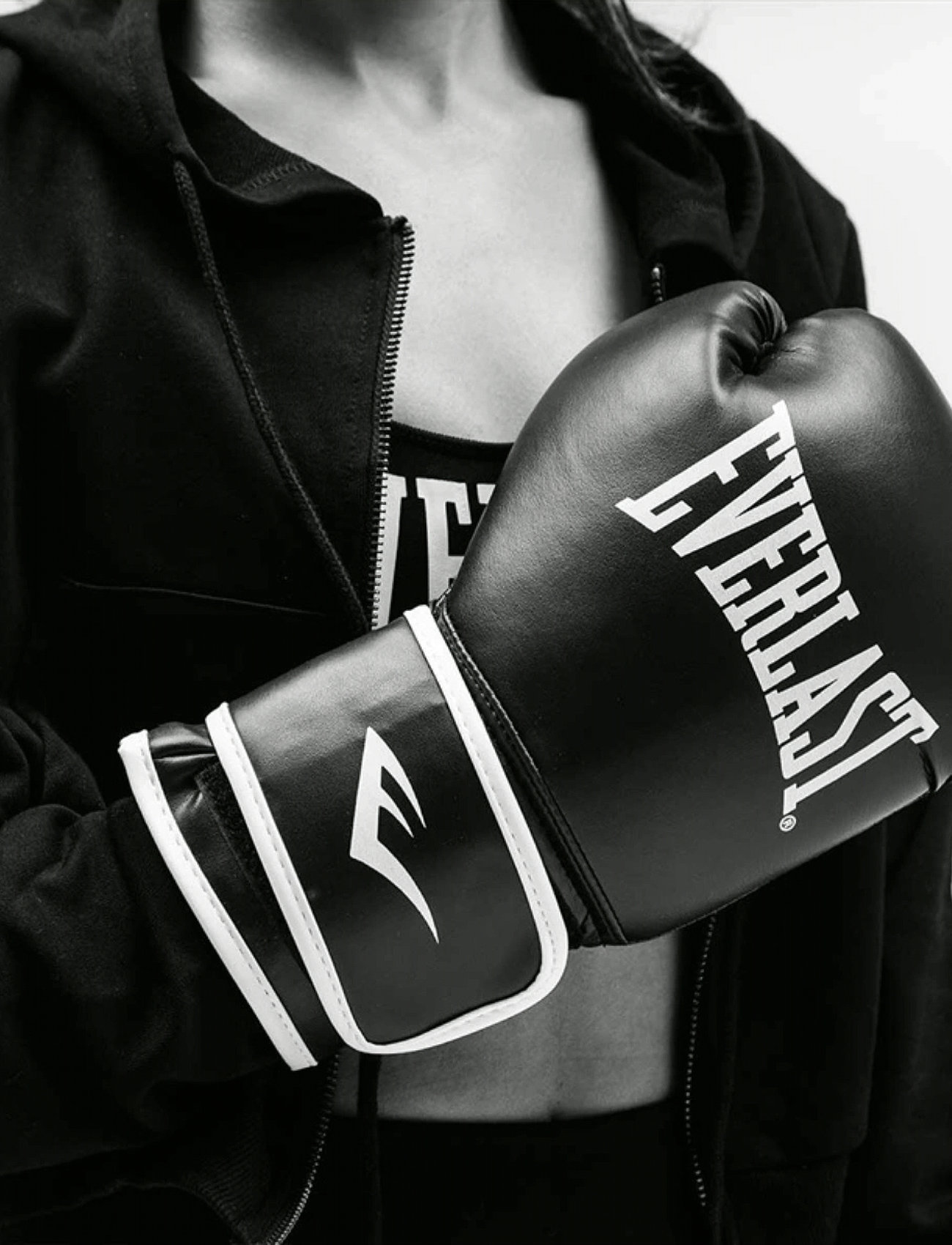 EVERLAST Core 2 Training Glove, L/XL, Black, Sport Gloves > Sport Thumb Gloves, Dame