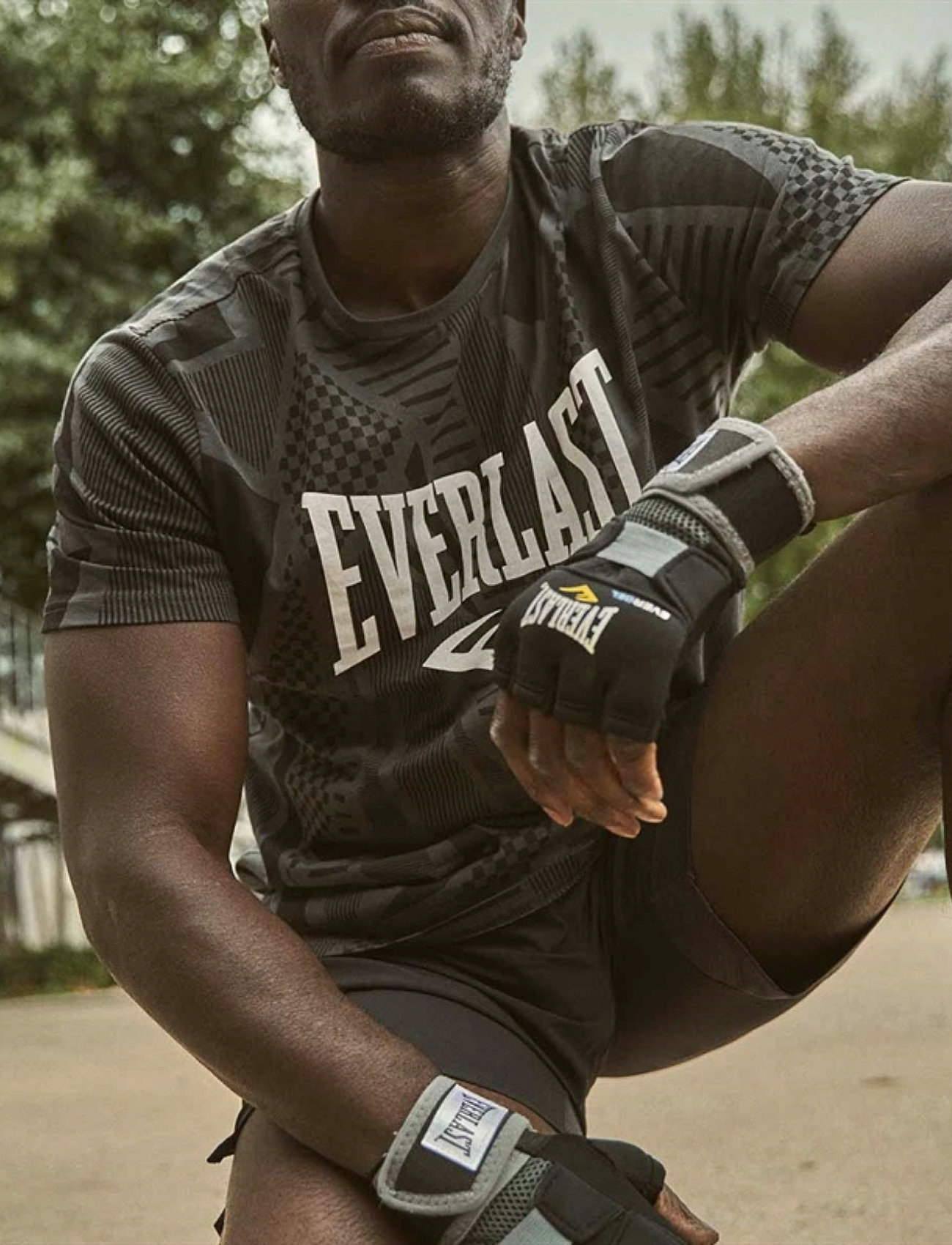 EVERLAST Evergel Handwraps, XL, Black, Sport Equipment > Boxing Equipment, Dame