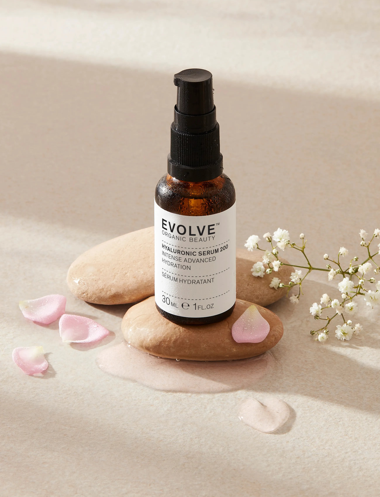Evolve Organic Beauty Evolve Organic Beauty Hyaluronic Serum 200, 30 ml, 30 ml, Nude, Ansigt > Serum, Dame