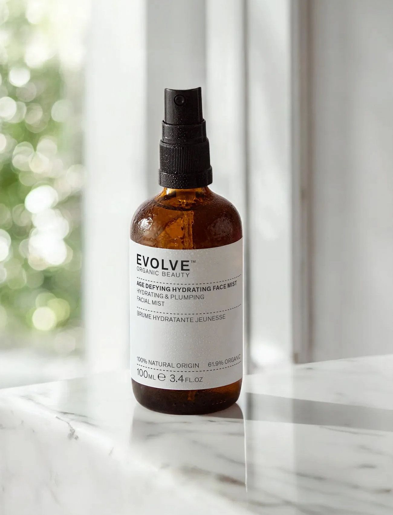 Evolve Organic Beauty Evolve Organic Beauty Age Defying Hydrating Face Mist 100 ml, 100 ml, Nude, Tonere > Ansigtsmist, Dame