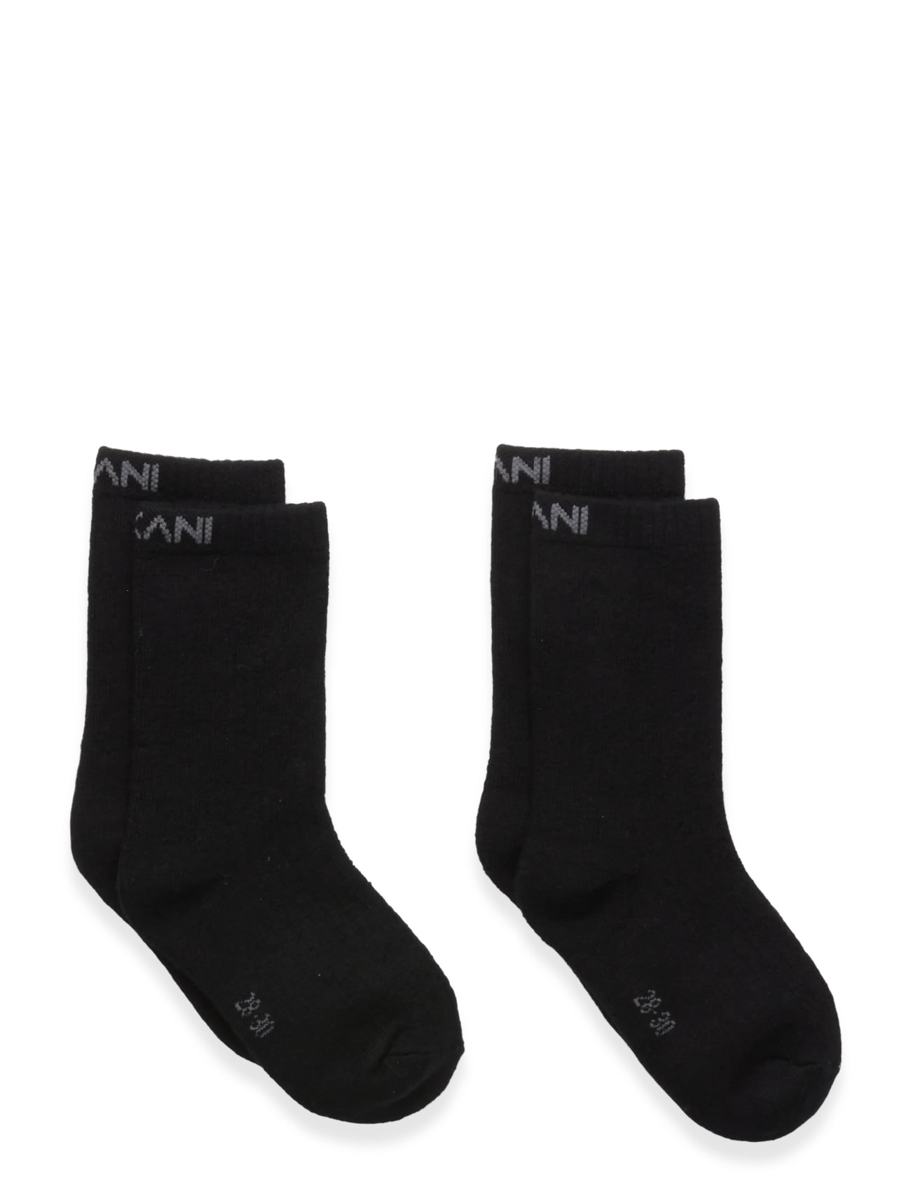 EXANI Ullstrumpa 2-Pack Jr Schwarz - 28-30 - Kinder