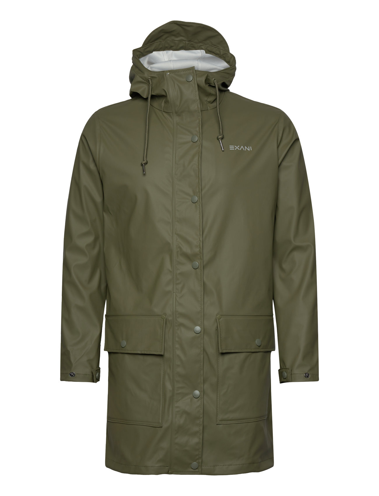 EXANI Regen Mantel M Khaki - 44 - Damen
