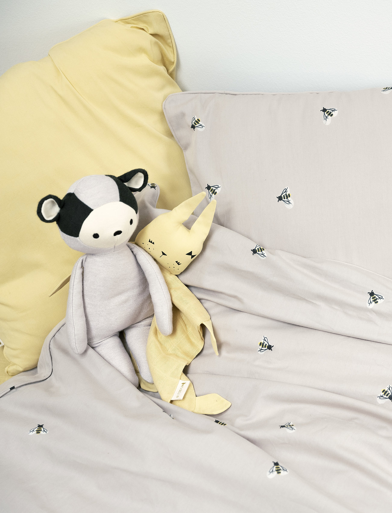 Fabelab Buddy - Baas Badger, 30X14X3 cm, Beige, Soft Legetøj > Teddy Bears, Børn
