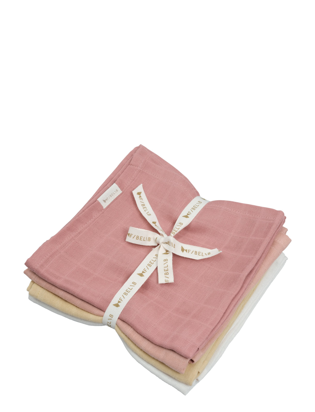 Muslin - Pastel Flower - 4 Pack Pink Fabelab
