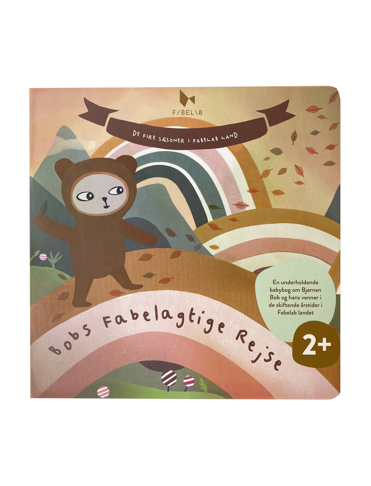 Book - Bob's Fabulous Journey Toys Kids Books Baby Books Multi/patterned Fabelab