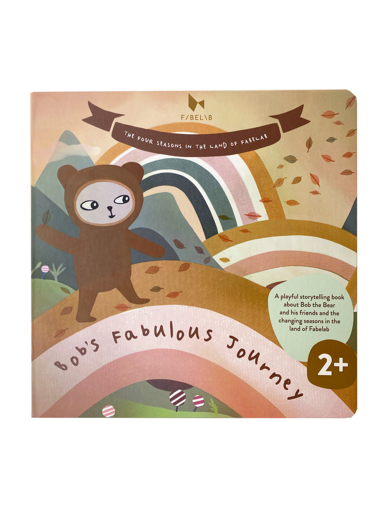Book - Bob's Fabulous Journey Toys Kids Books Baby Books Multi/patterned Fabelab