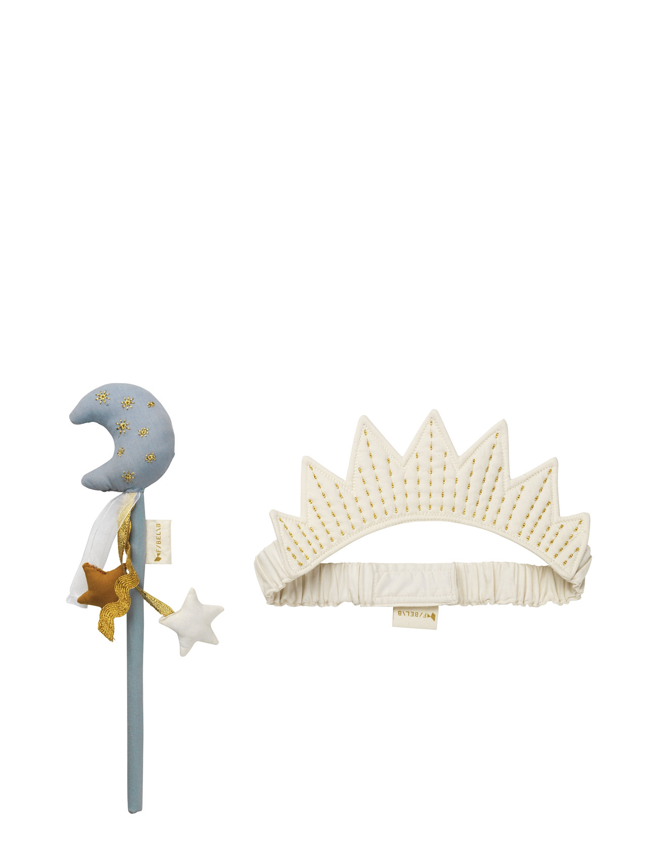 Dress-Up Moon Fairy Wand And Tiara Toys Costumes & Accessories Costumes Accessories Multi/patterned Fabelab
