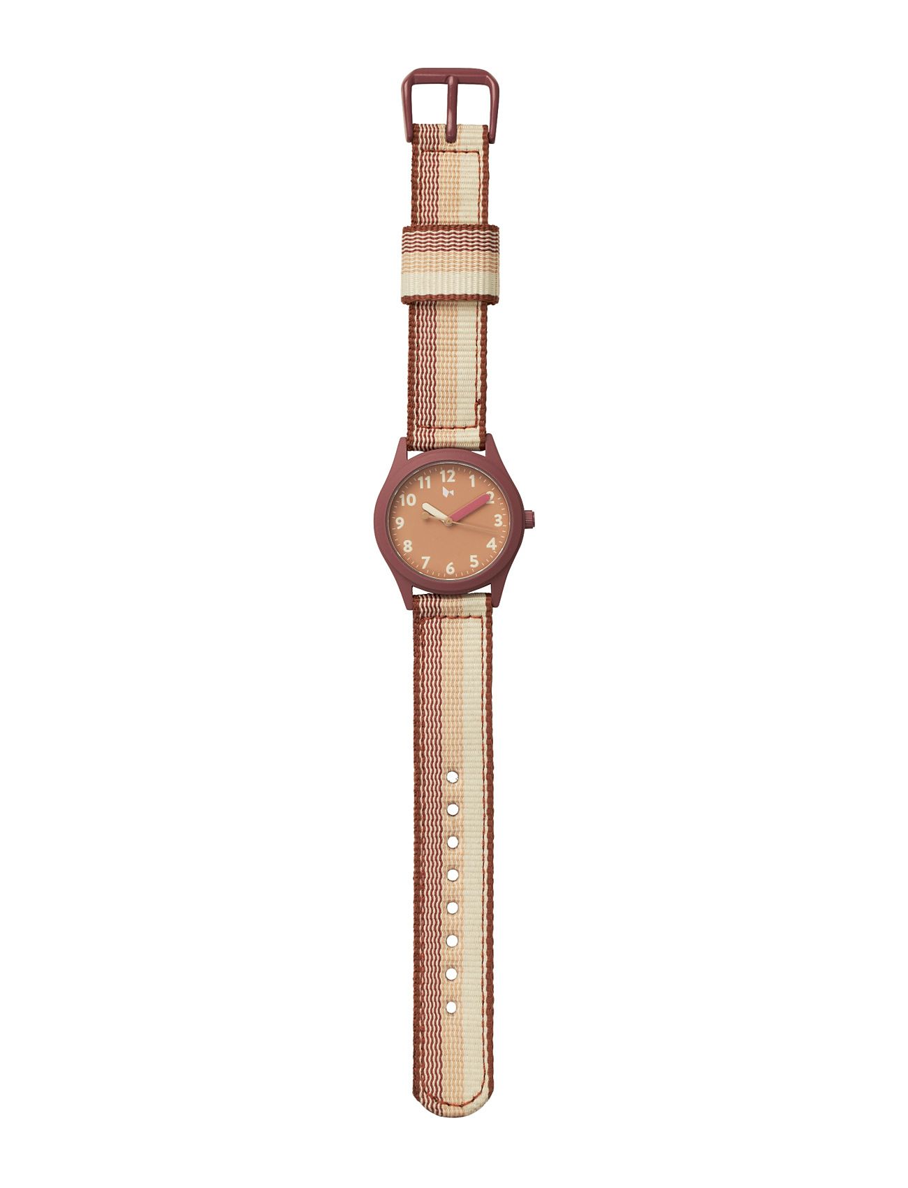 Kids Watch - Stripes - Clay Accessories Watches Analog Watches Pink Fabelab