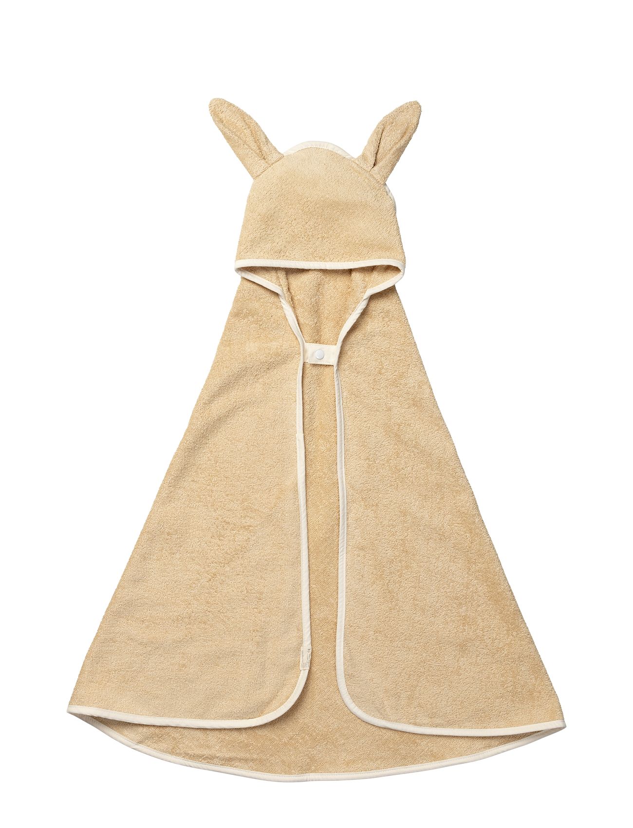 Hooded Baby Towel - Bunny - Wheat Home Bath Time Towels & Cloths Towels Beige Fabelab
