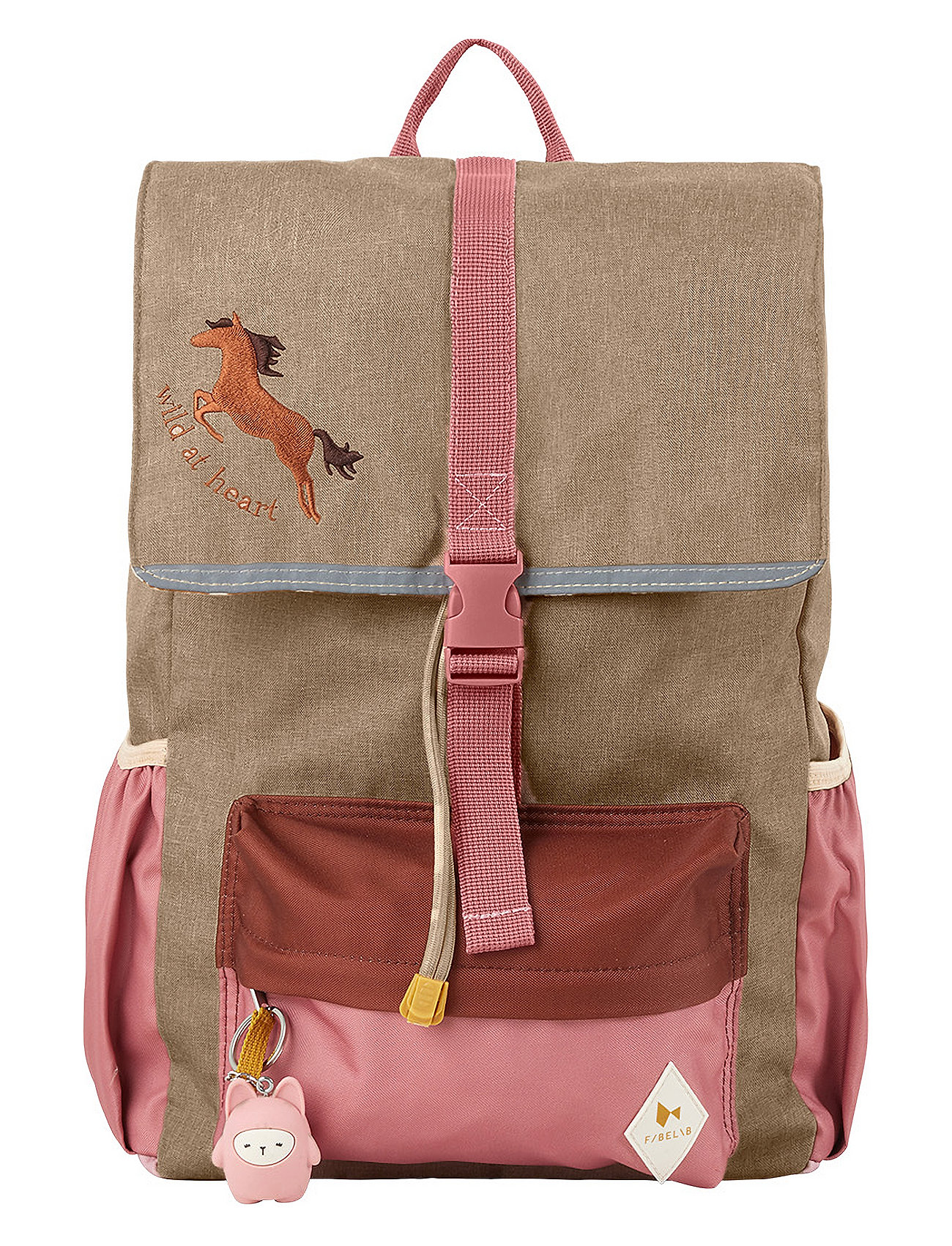 Backpack - Large - Wild At Heart Ryggsäck Väska Multi/patterned Fabelab