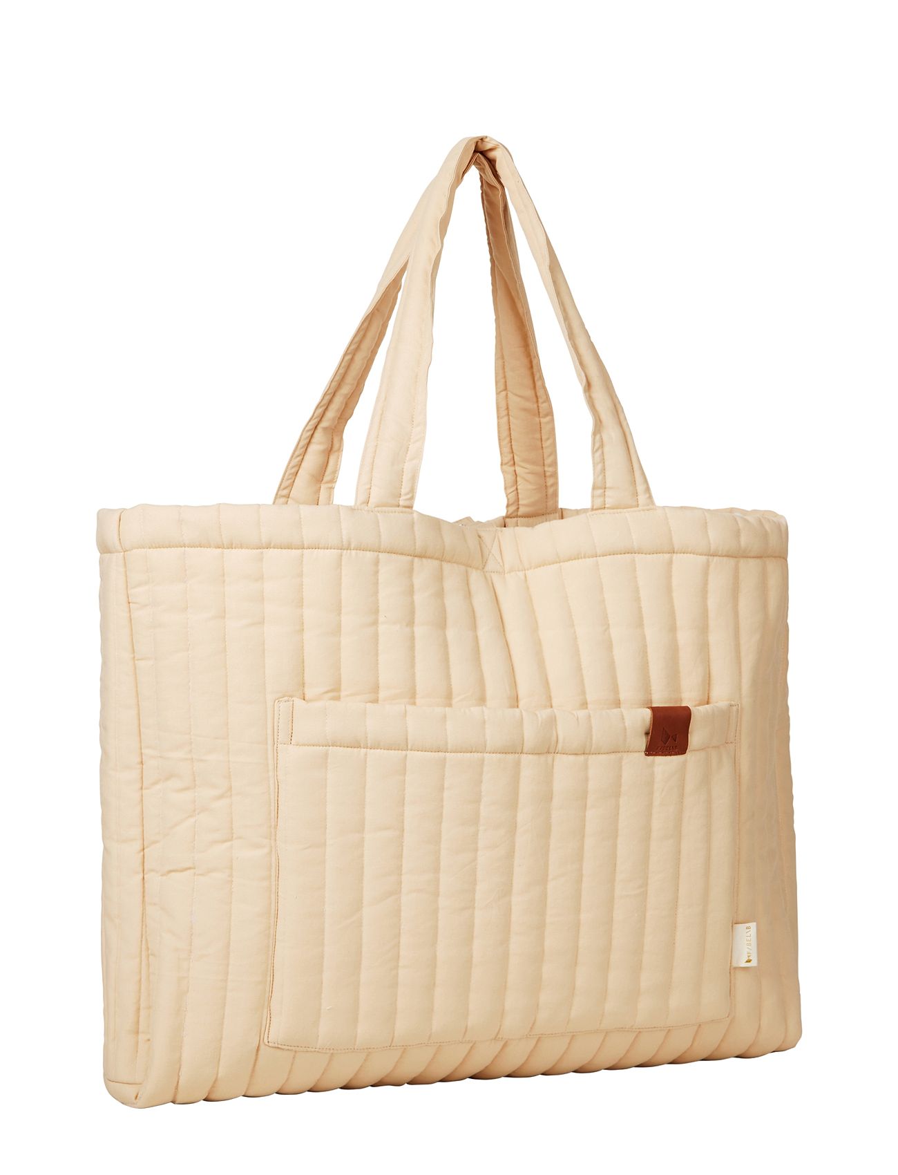 Quilted Tote Bag - Wheat Baby & Maternity Care & Hygiene Changing Bags Coral Fabelab