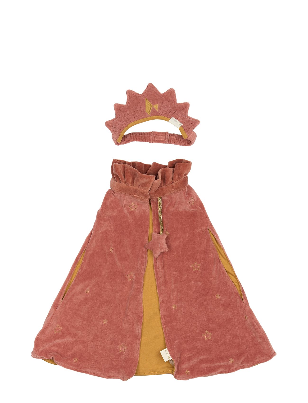 Dress-Up - Cape And Tiara Toys Costumes & Accessories Costumes Accessories Pink Fabelab