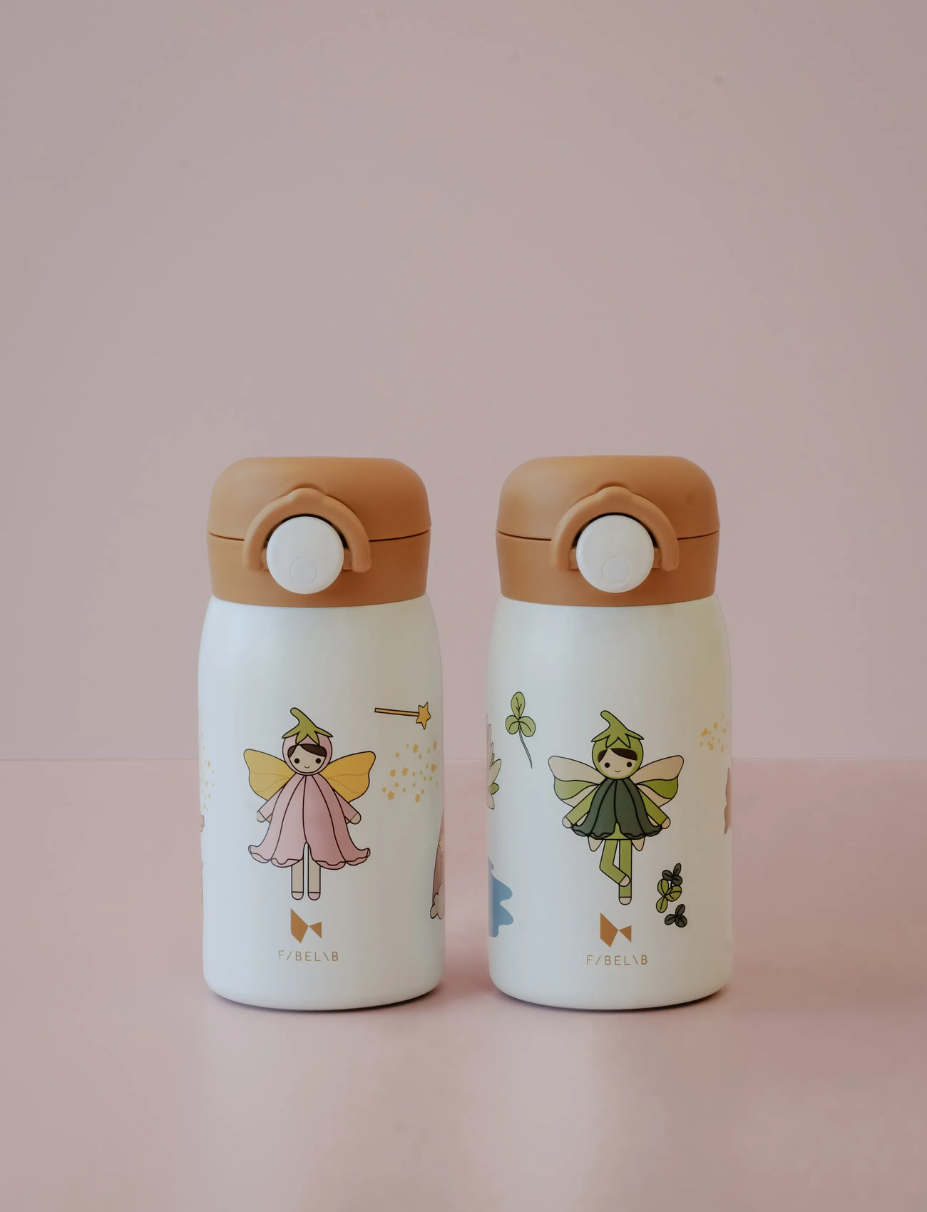 Fabelab Water Bottle - Small Elf, 320 ml, White, Hjem > Måltidstid, Børn