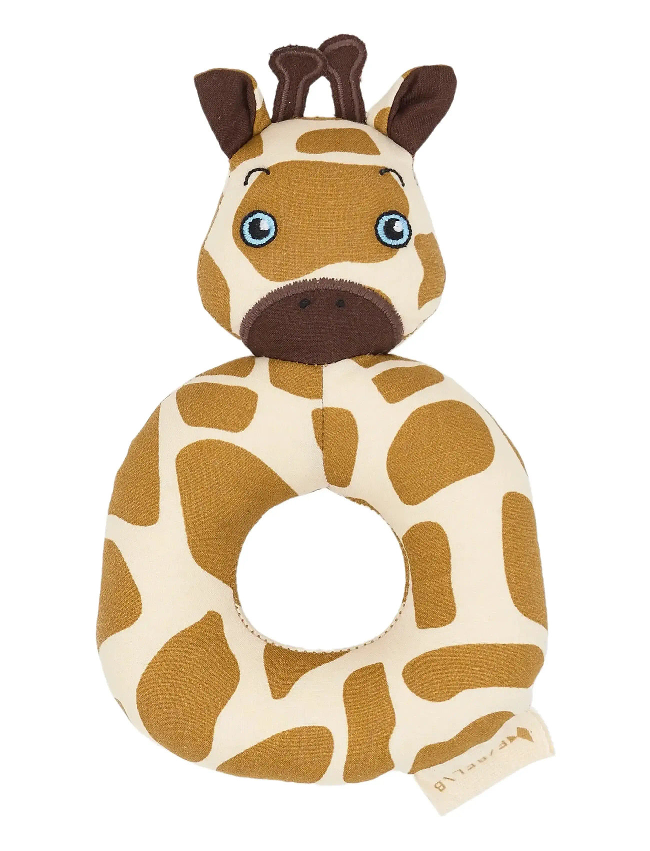 Fabelab Rattle - Giraf, One Size, Multi/patterned, Baby Legetøj > Rattles, Børn