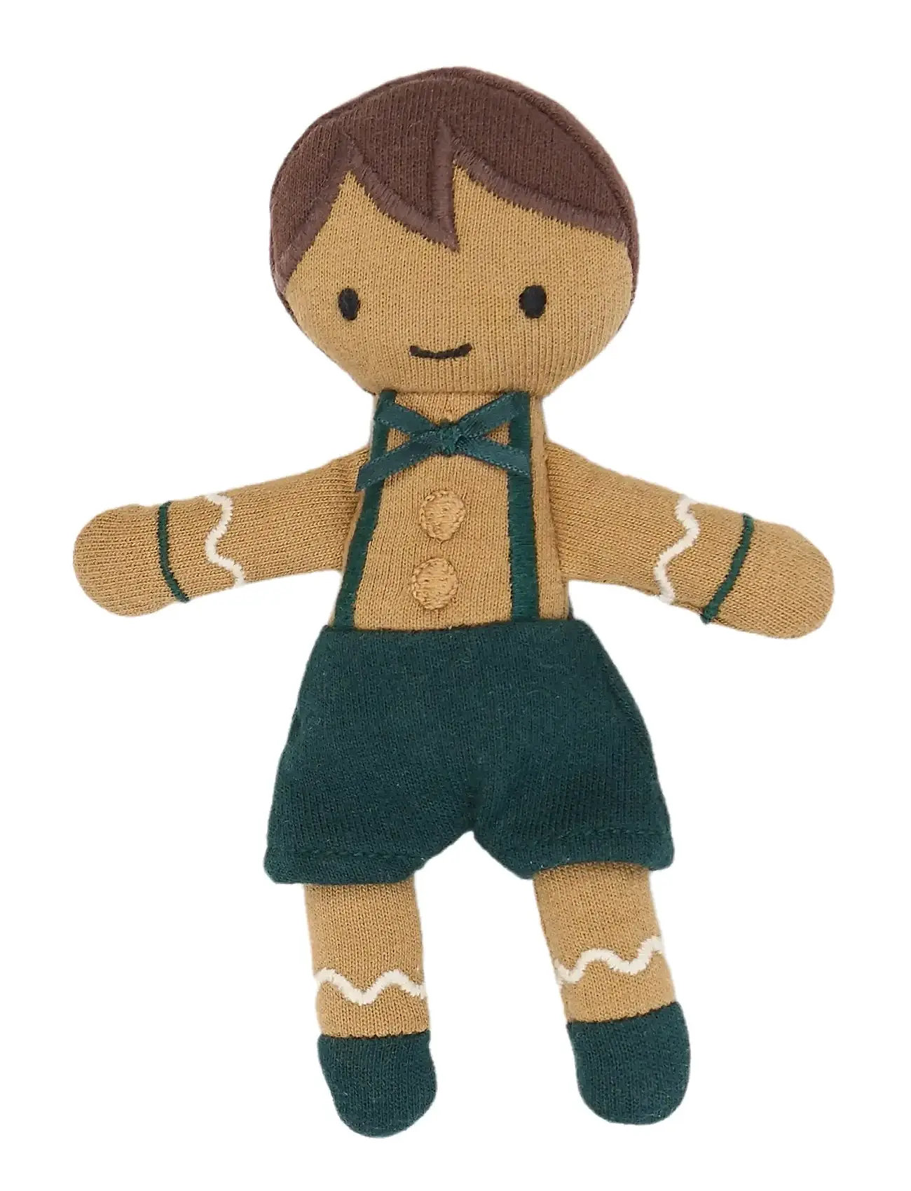 FABELAB Pocket Friend - Gingerbread Junge Braun - One Size - Kinder