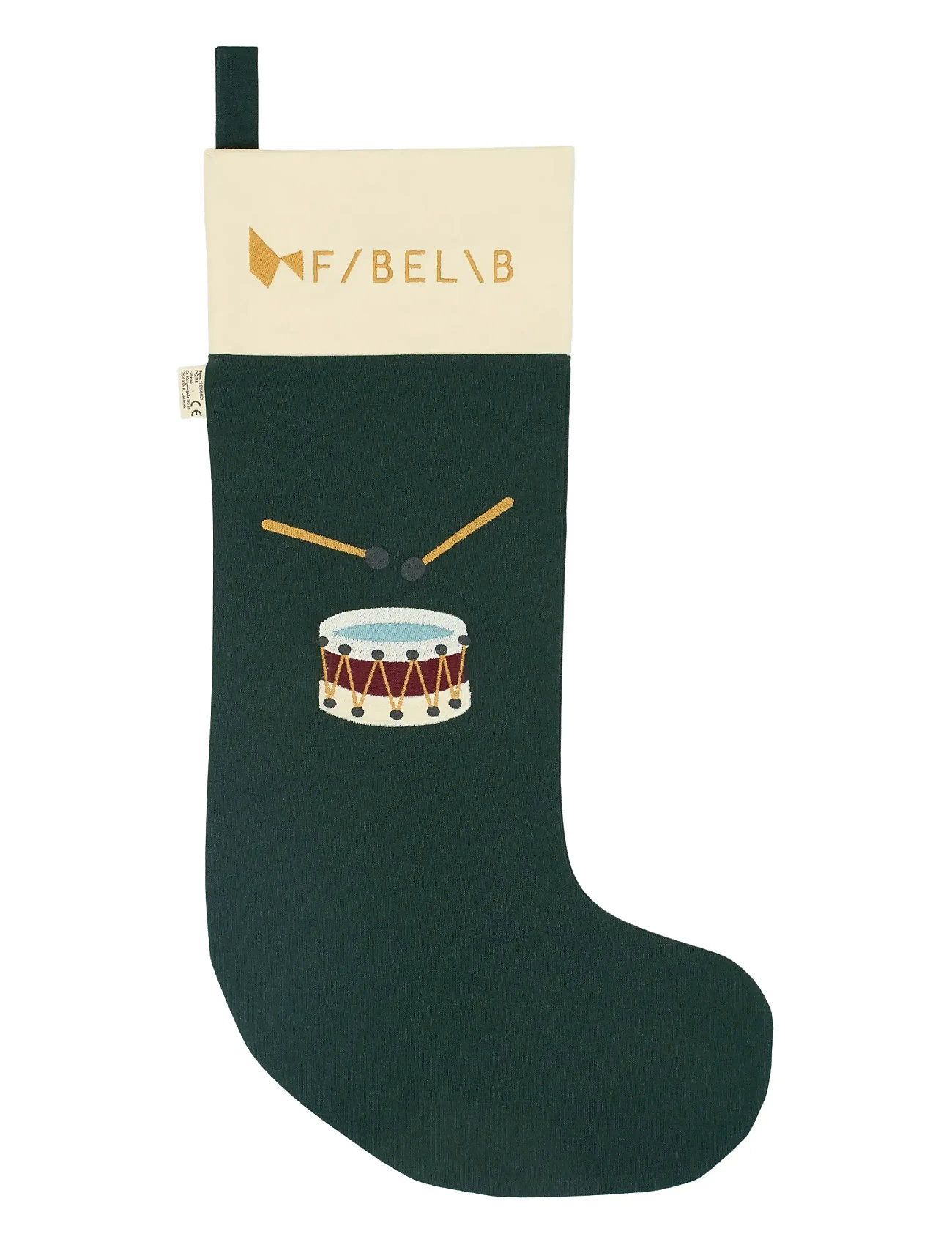 FABELAB Christmas Stocking Grün Grün - One Size - Unisex