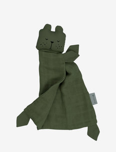 Animal Cuddle - Bear - Olive - cuddle blankets - olive