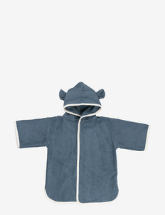 Poncho-robe - Baby - Bear - Blue Sp - kylpyponchot - blue spruce