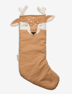 Christmas Stocking Deer - Caramel - accessoires de noël - caramel