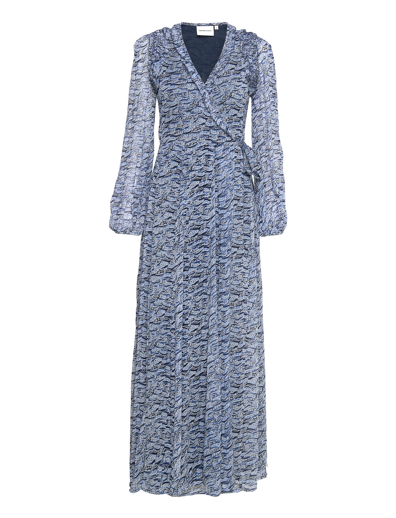Fabienne Chapot Azure Maxi Dress (Cream White/ocean Blue), (155.25 ...