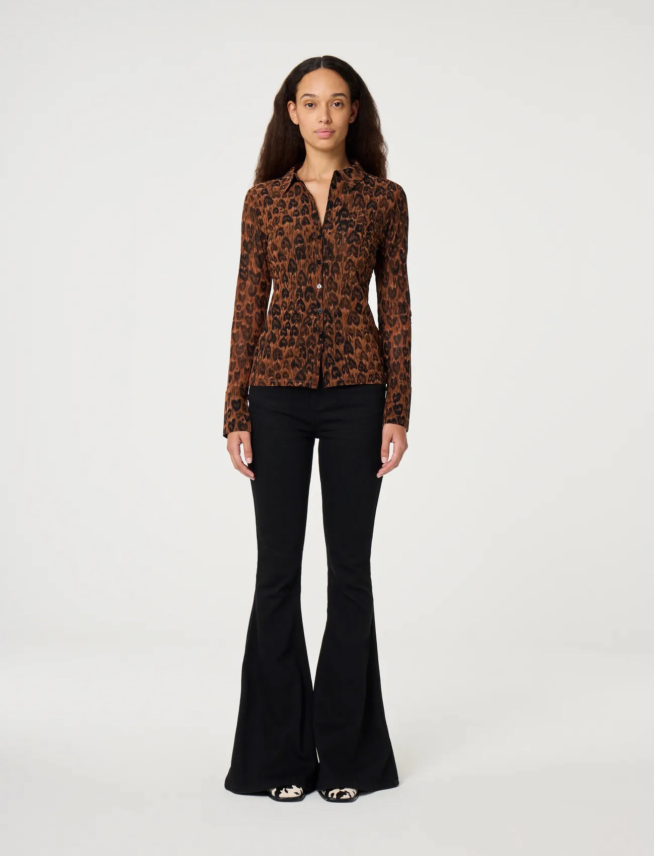 Fabienne Chapot Kevis Blouse, XL, Brown, Bluser > Langærmede, Dame