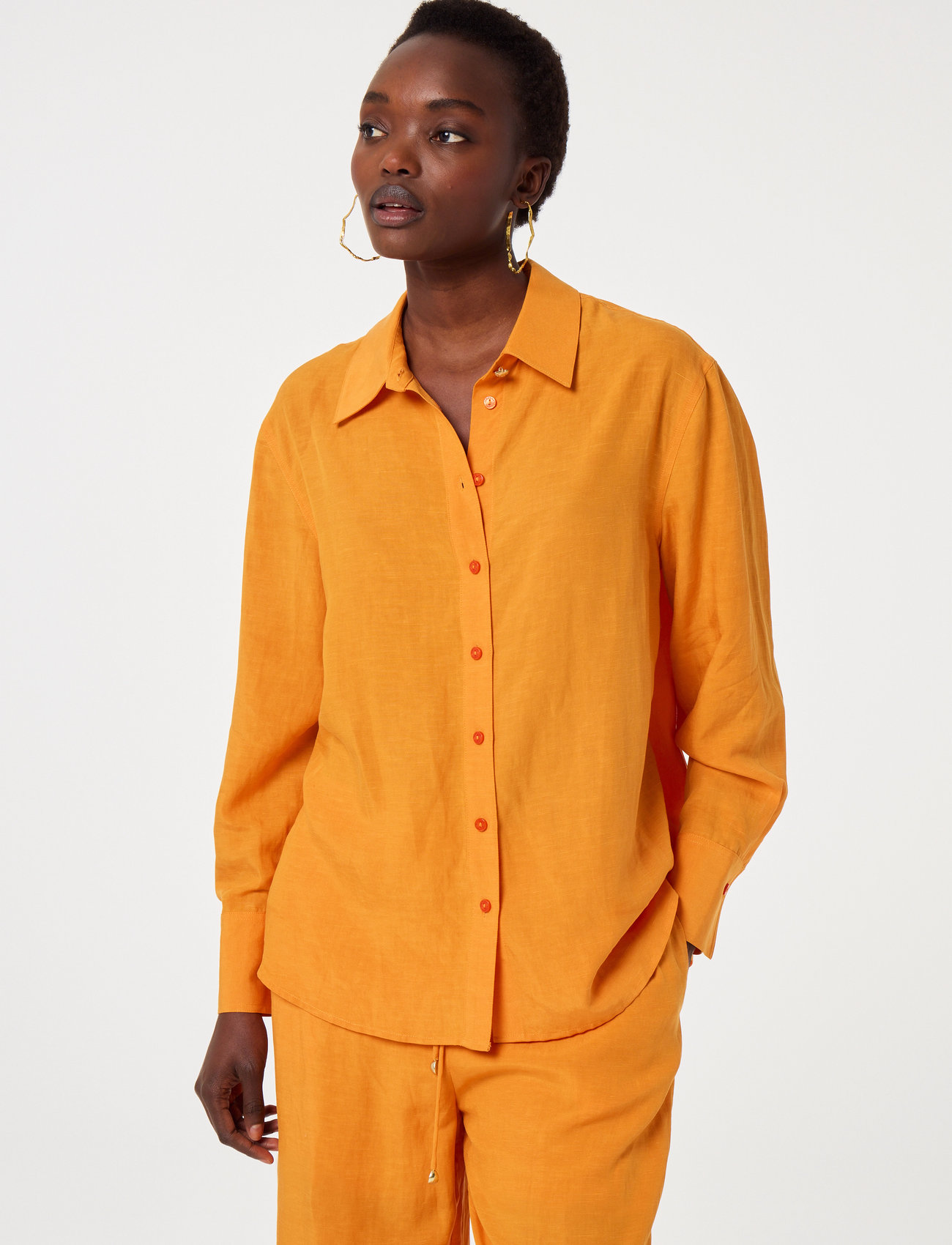 Fabienne Chapot Tony Blouse, 40, Orange, T-Shirts & Toppe > Langærmede, Dame