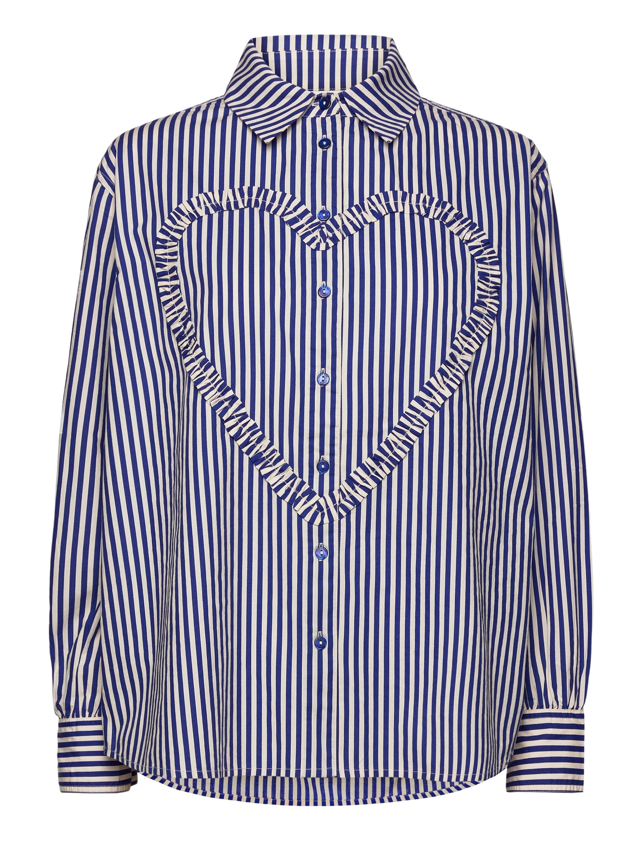 FABIENNE CHAPOT Alex Heart Bluse Blau - 36 - Damen
