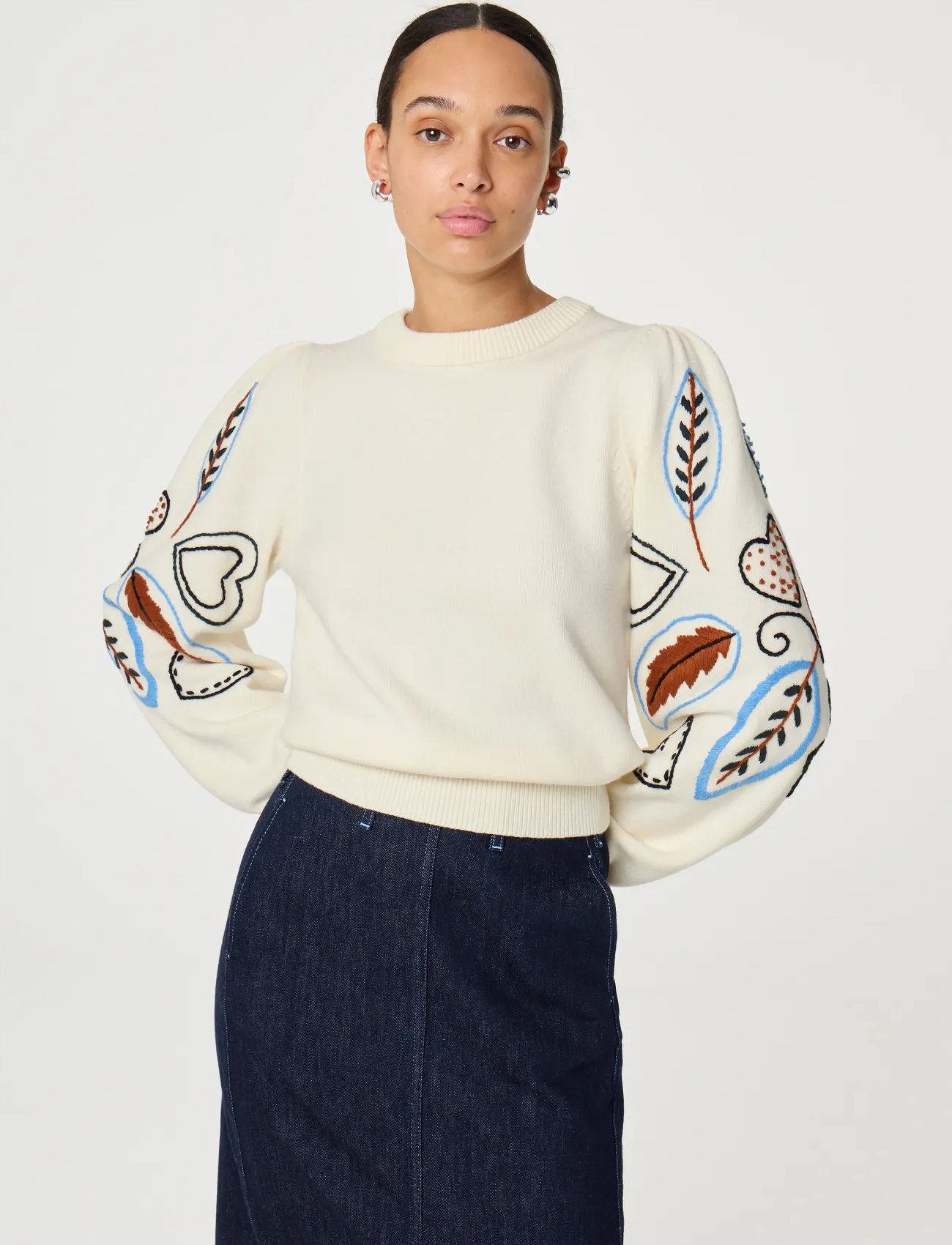 Fabienne Chapot Vesper Pullover, S, Cream, Strik > Trøjer, Dame