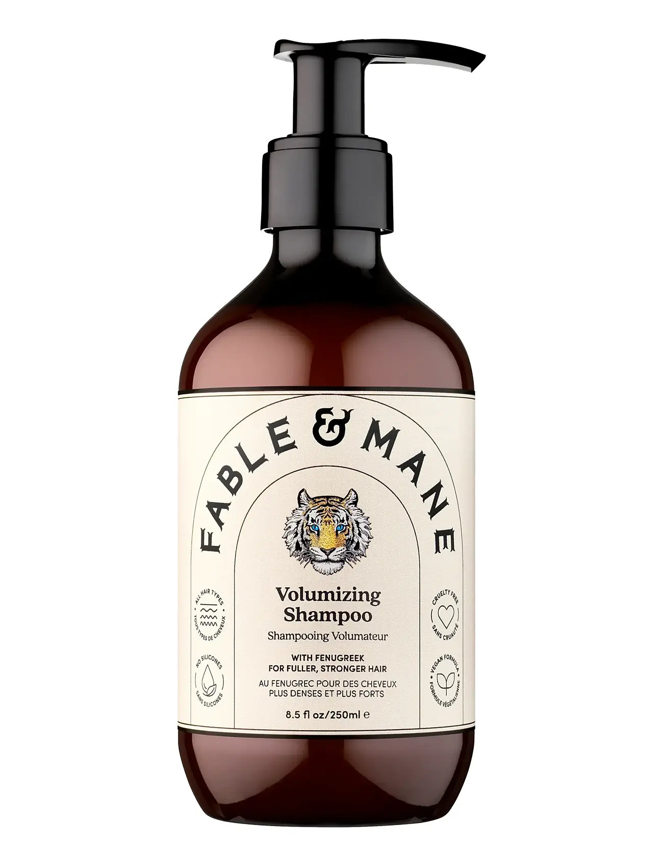 Fable and Mane Fable & Mane Volumizing Shampoo 250ml, 250 ml, Nude, Pleje > Shampoo, Dame