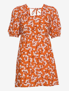 ALLEGRA MINI DRESS - sommerkjoler - valencia floral print