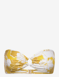 MALADY TOP - bandeau bikini augšiņa - potenza floral print