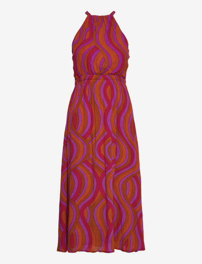 TANEVI MIDI DRESS - vasarinės suknelės - la condesa print