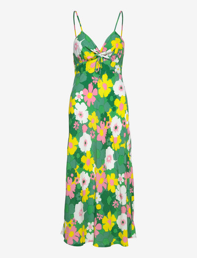 SHAYNA MIDI DRESS - robes d'été - la palma floral print