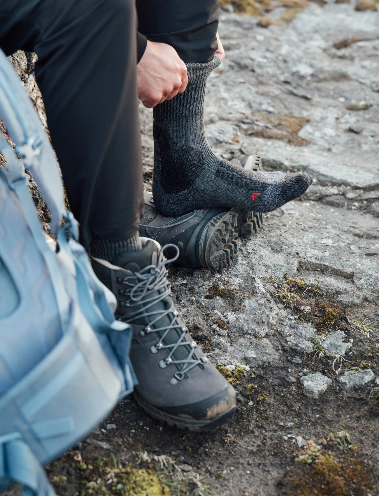 Falke Sport Tk1 Trekking Extra-Strong Cushioned, 46-48, Black, Sokker > Almindelige Sokker, Herre