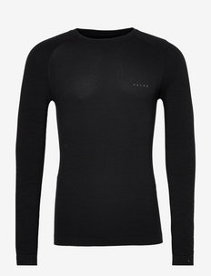 WT Light Longsleeve Shirt Regular m - base layer tops - black