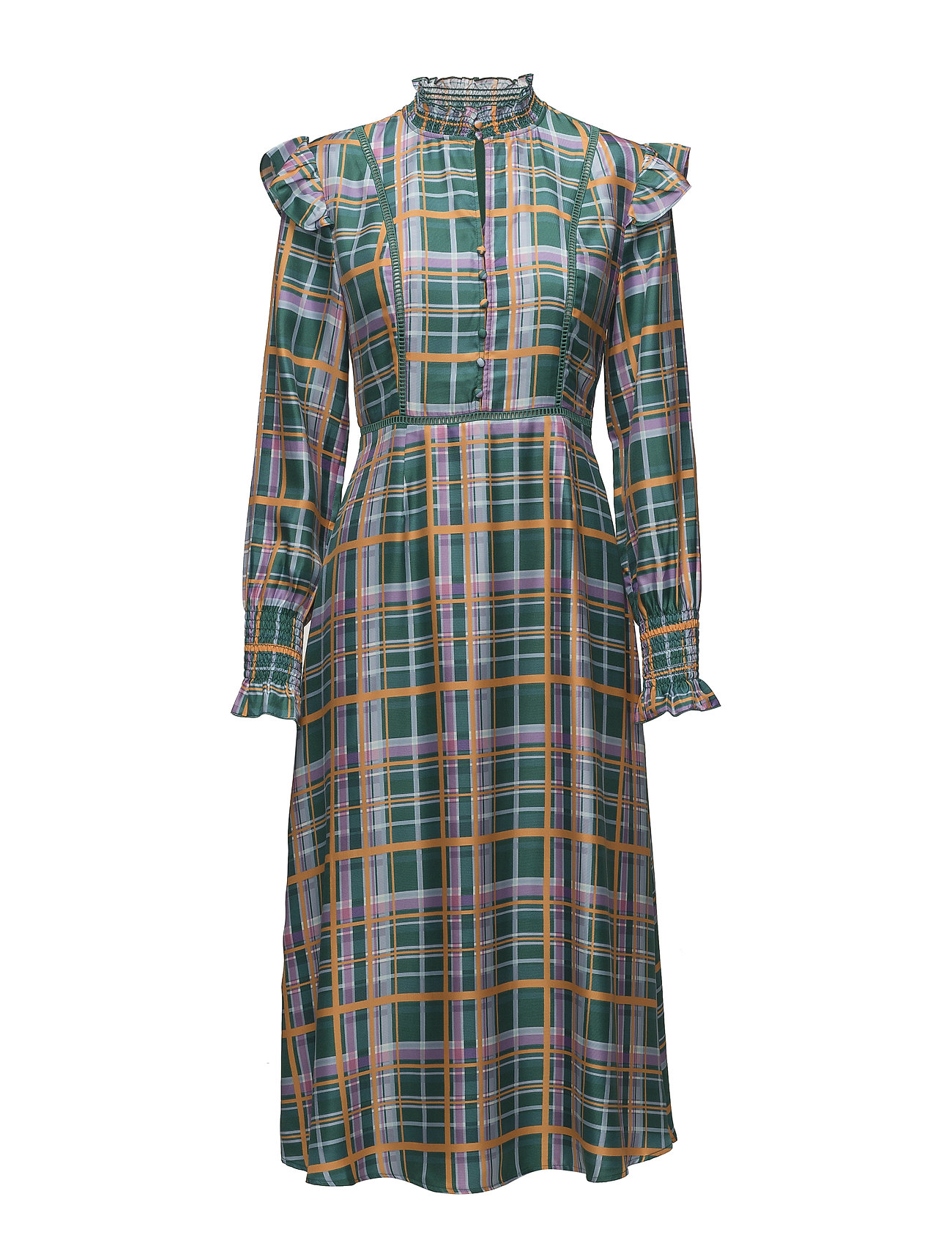 Bodil Silk Twill Maxi Dress Galajurk Groen Fall Winter Spring Summer fall winter spring summer kopen in de aanbieding Bodil Silk Twill Maxi Dress Galajurk Groen Fall Winter Spring Summer fall winter spring summer kopen in de aanbieding