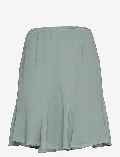 Luna Skirt - midi kjolar - green milieu