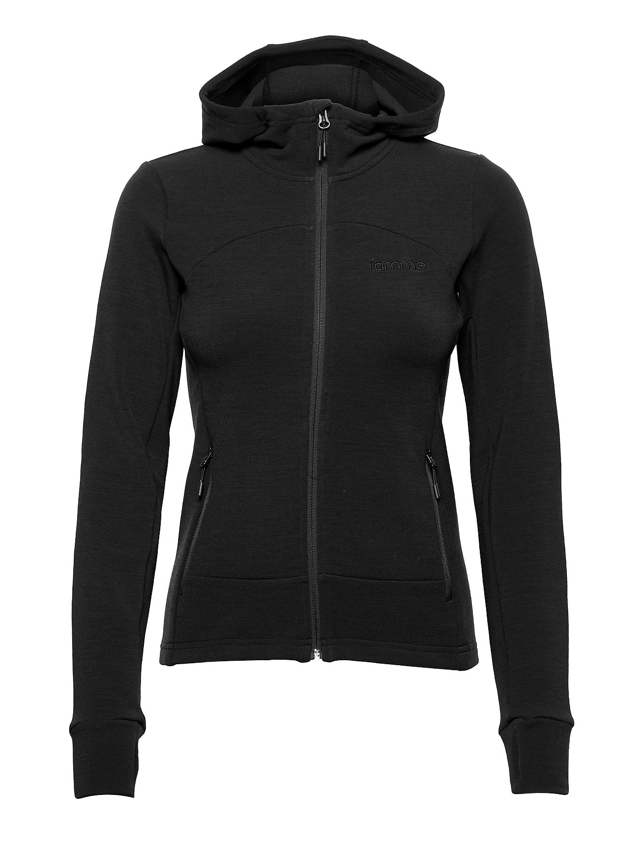 Woolstretch Jacket Black Famme