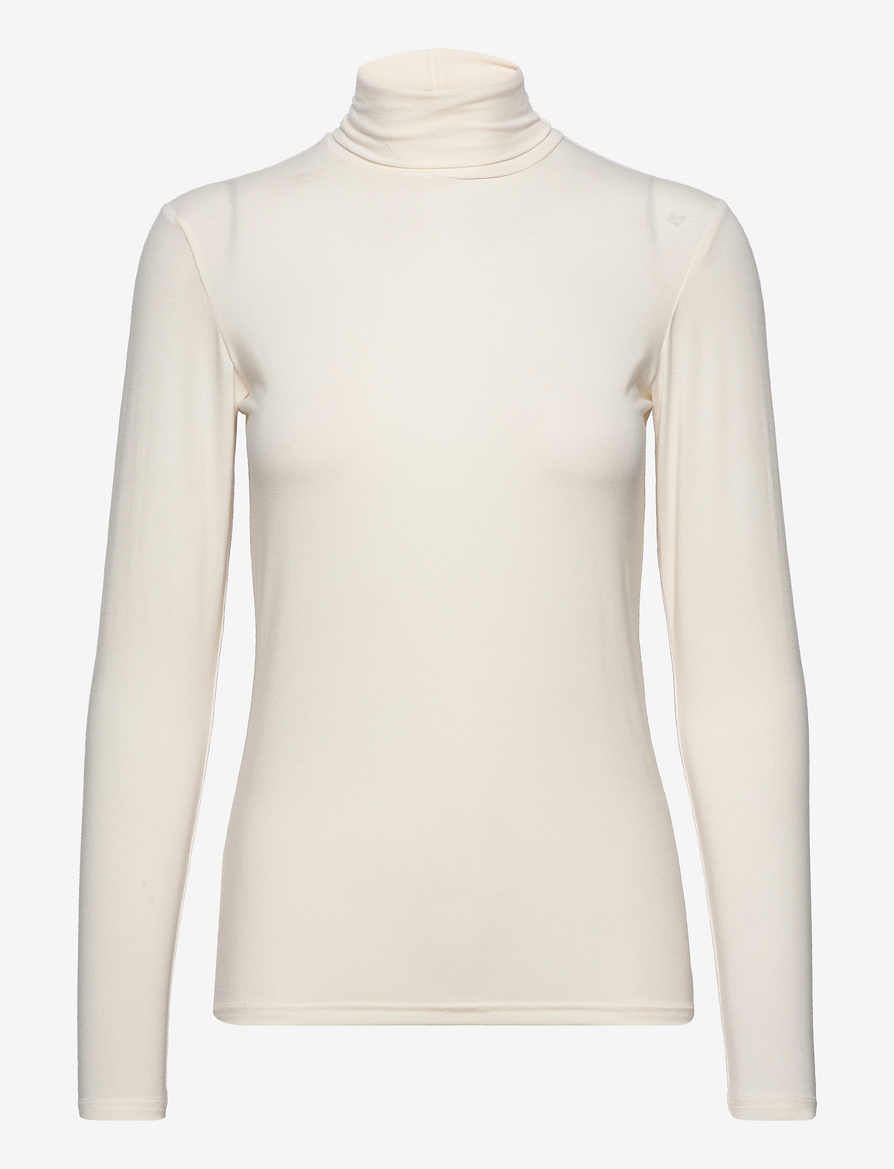 cream turtleneck shirt