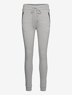 Melange Grey Fit Jogger - training pants - melange grey